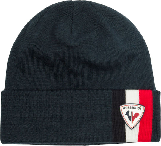 Beanie Ανδρικός Σκούφος Πλεκτός σε Navy Μπλε χρώμα