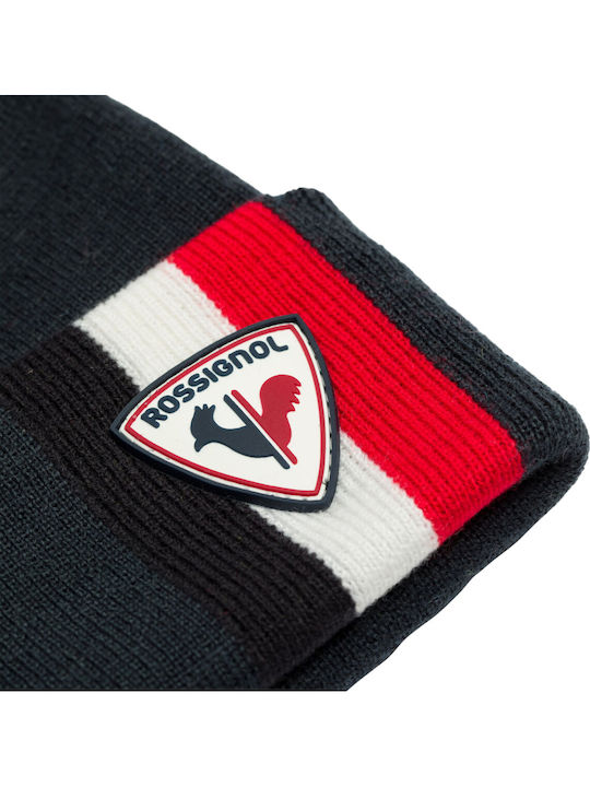 Beanie Ανδρικός Σκούφος Πλεκτός σε Navy Μπλε χρώμα