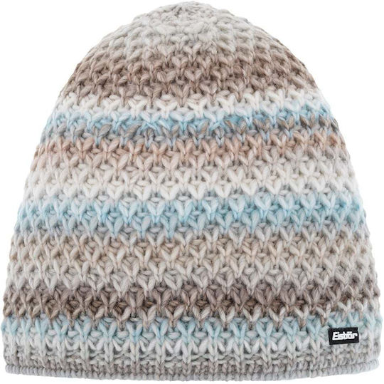 Beanie Unisex Strickmütze in Beigem Farbton