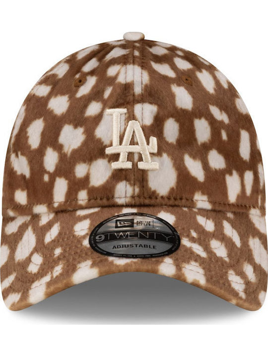 New Era LA Dodgers Animal Print 9TWENTY Cap Strapback 60844105 Brown