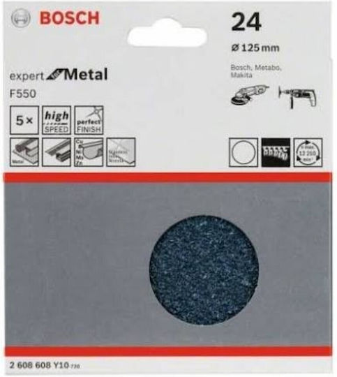 Bosch Expert Orbital Sander Sheet 125x125mm