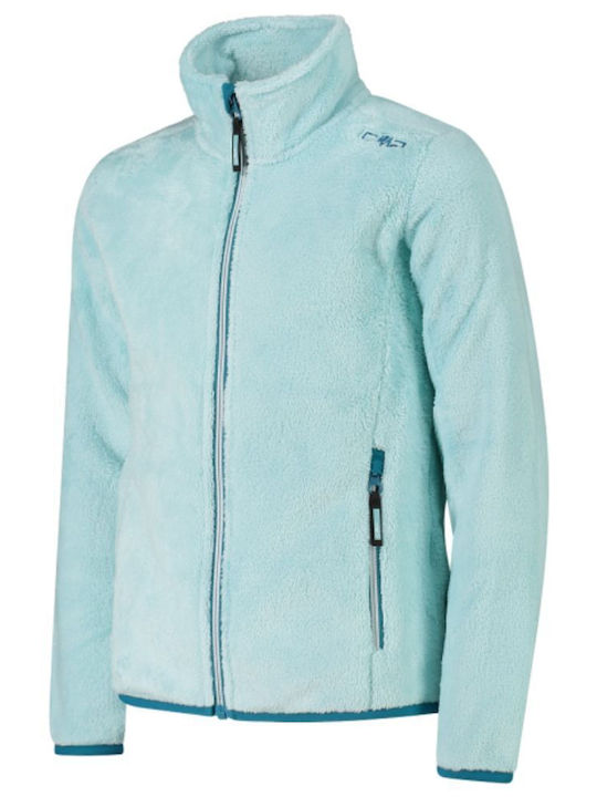 Cardigan Pentru Copii Fleece Albastru Deschis Highloft