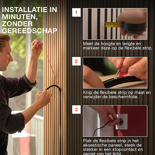 Osram Ταινία LED Θερμό Λευκό Φως 2.6m