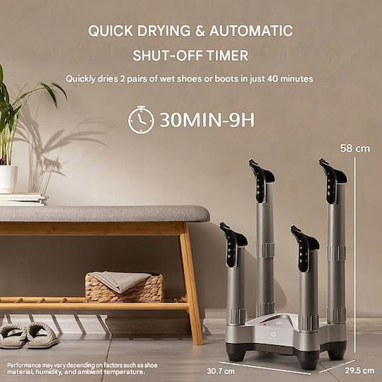 Airthereal Sd20 Electric Στεγνωτήρας για Δερμάτινα Παπούτσια 60.96cm