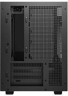 Deepcool CH260 Дървено Геймърско Micro Tower Компютърно Кутия със Страничен Прозорец Черно
