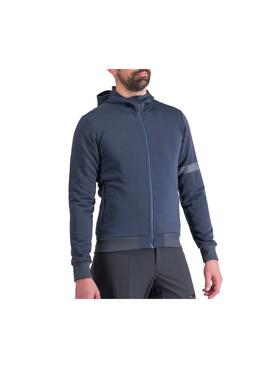 Sportful Tricou De Ciclism Mânecă Lungă Pentru Bărbați Albastru