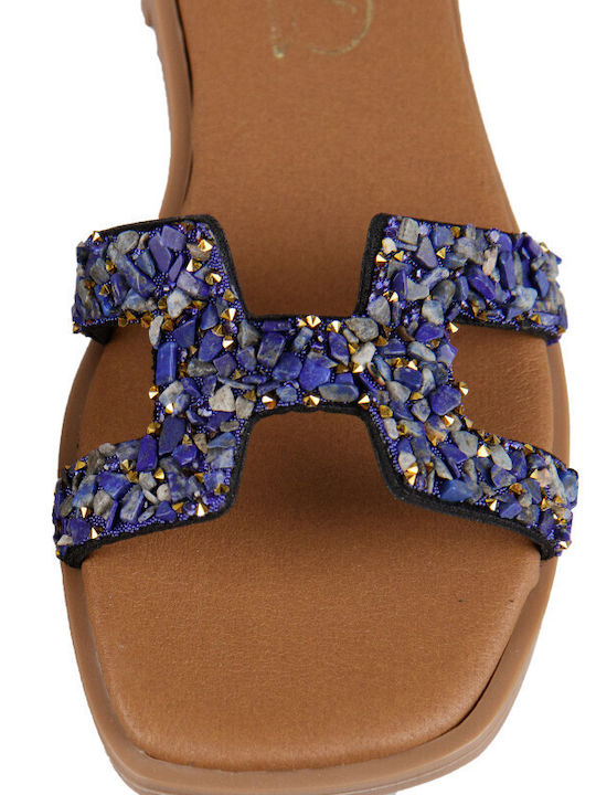 Women's Flat Sandals Blue