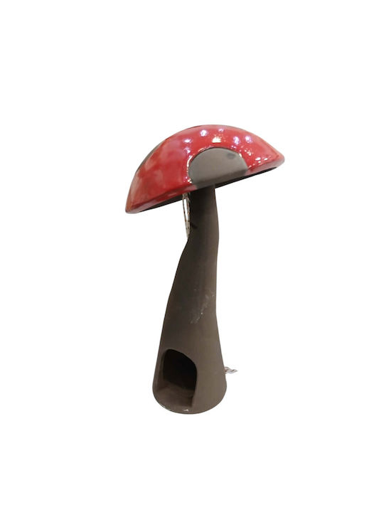 Kalliopi Silver Handmade Tabletop New Year's Lucky Charm with Wishes Black Ceramic 2027 13x22cm