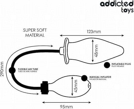 Addicted Toys Анален Щепсел