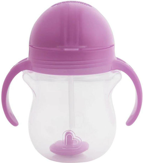 Munchkin Kinderbecher Tip Sip aus Kunststoff Lila 207ml