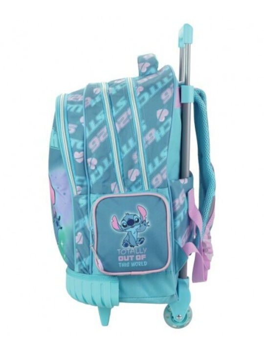 Gim Ученическа раница куфар за основно Stitch Brush It Out