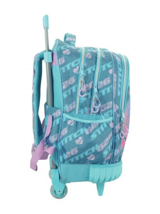 Gim Ученическа раница куфар за основно Stitch Brush It Out