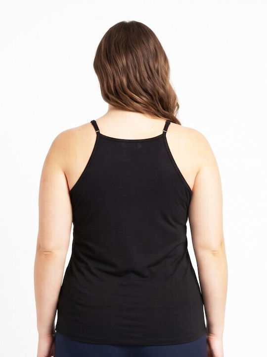 Negru Tricou Pentru Femei