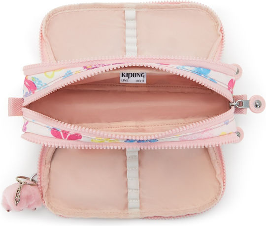Kipling Gitroy Pencil Case Flower Stamp