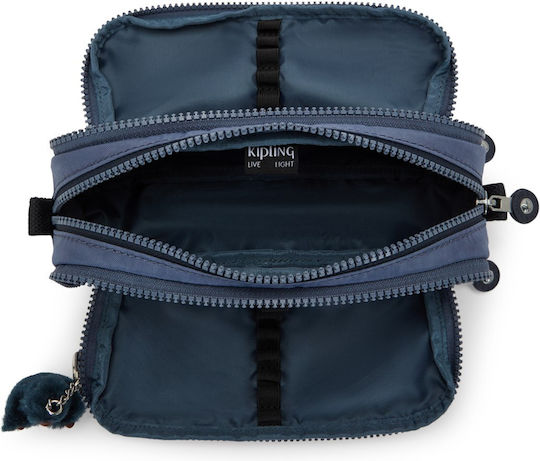 Kipling Gitroy Ученически Несесер Game Сив