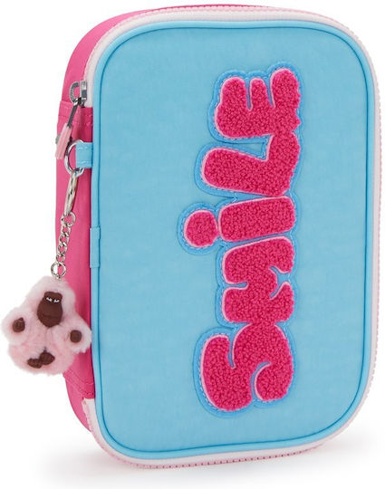 Kipling 100 Pens Light Blue Pencil Case