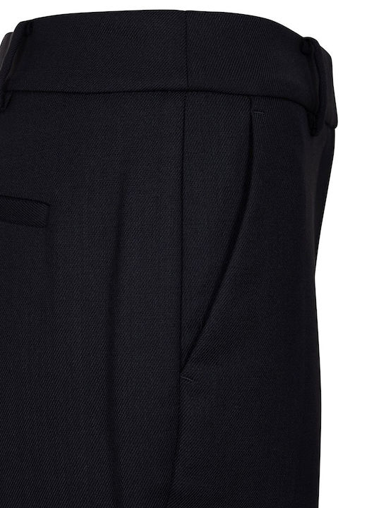 Damen Stoffhose Schwarz