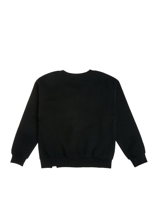 Kids Tracksuit With Top Black
