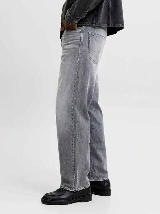 Herren Jeanshosen mit Entspannt Baggy Anwendung Schwarz Denim