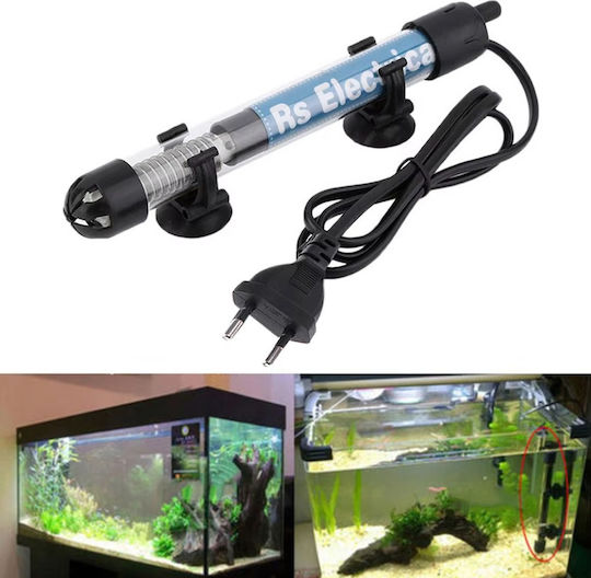 Aquarium Heater Thermostat 230 V 100 W Adjustable Temperature Range Between 20 34 Degrees 21.7 Cm