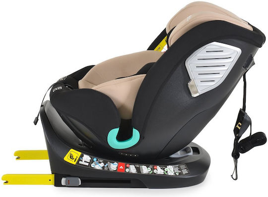 Moni Serengeti Autositz i-Size mit ISOfix Beiges 0-36 kg