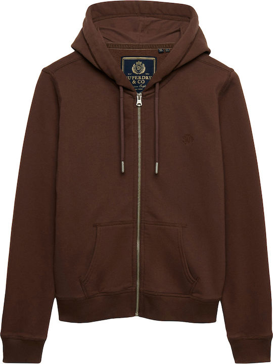 Women's Hooded Sweatshirt Chestnut Brown