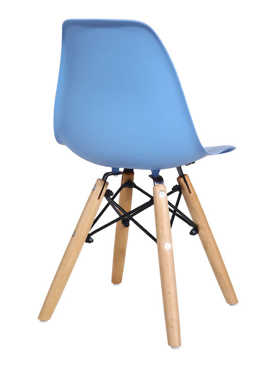 Детски Стол Julita Син 35x31x57.5см