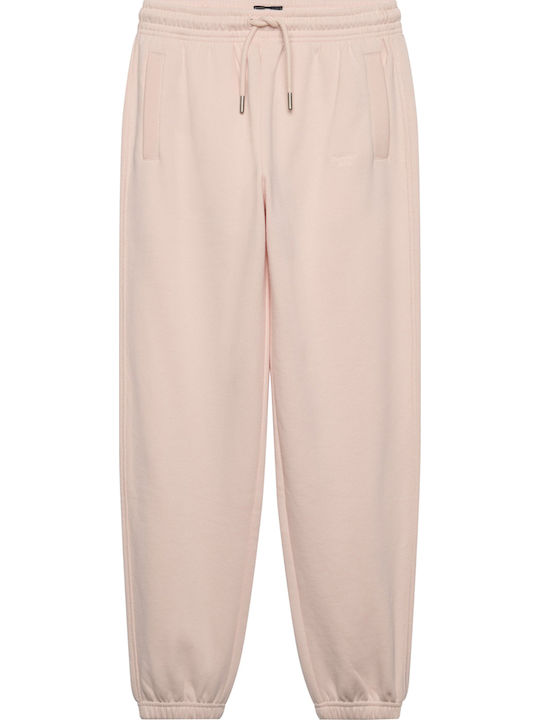 Damen Jogginghose mit Jogger Rose Blush Pink