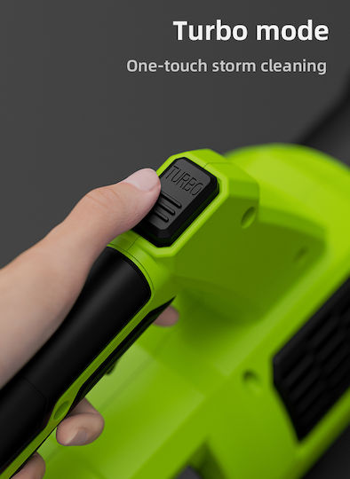 Deli Handheld Leaf Blower 20V with 1 Battery 4Ah & Volume Control