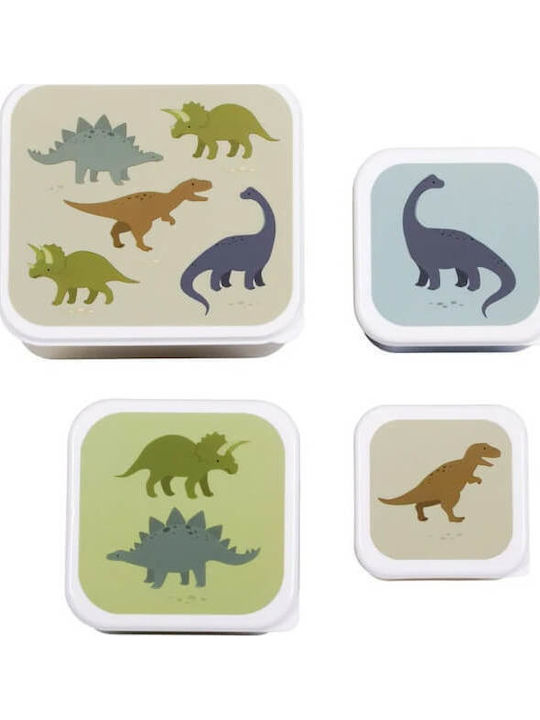 A Little Lovely Company Dino School Set 16lt