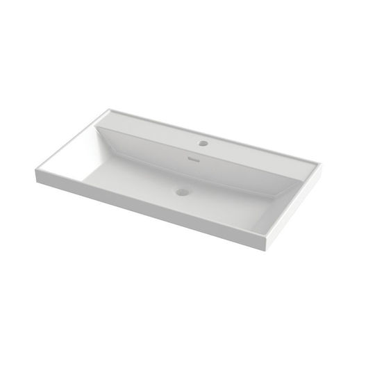 Orabella Unitate De Mobilier Pentru Baie Cu Chiuvetă Și Oglindă M81xB45xH50cm Cromat
