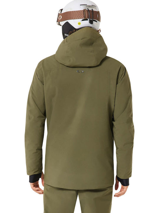 Oakley FOA406100-7CE Мъжко Яке Gore-Tex за Ски & Snowboard Зелен