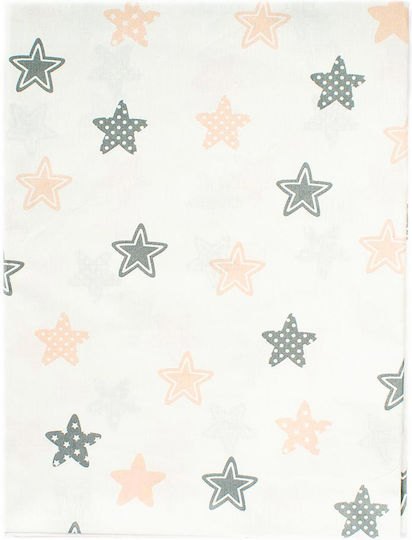 Dimcol Бебешка Долна Калъфка Star 103 Сиво 120x160см. Dimcol Бебешка Долна Калъфка Star 103 Сиво 120x160см.