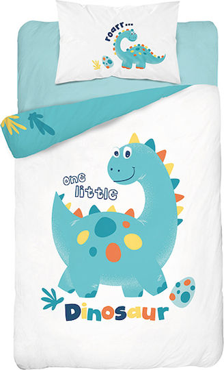 Detexpol Baby Duvet Cover Turquoise 100x135cm