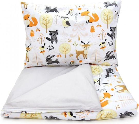 Kerstin Set Cearceafuri Pentru Bebeluşi Cu Faţă De Pernă Multicolor 120x90cm