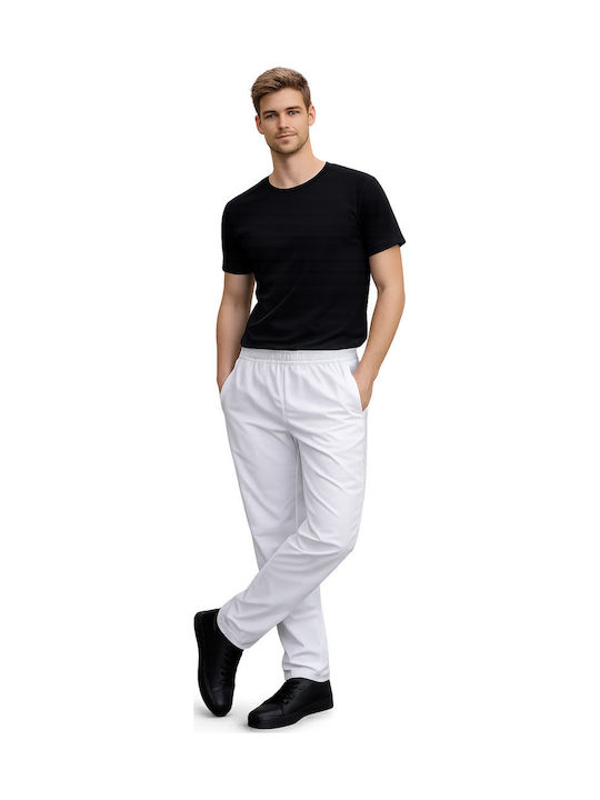 Axon Classic Unisex Arbeitshose Weiß