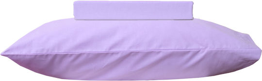Viopros Бебешка кувертюра Памук Lila 120x160см