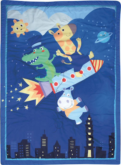 Das Home Smile 6460 Βρεφικό Κουβερλί Microfiber Μπλε 110x150cm Das Home Smile 6460 Βρεφικό Κουβερλί Microfiber Μπλε 110x150cm