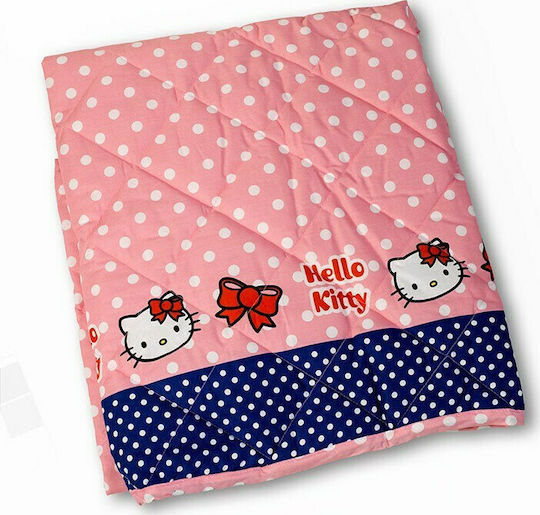 Nima Hello Kitty 302 Бебешка кувертюра Памук Розов 110x140см