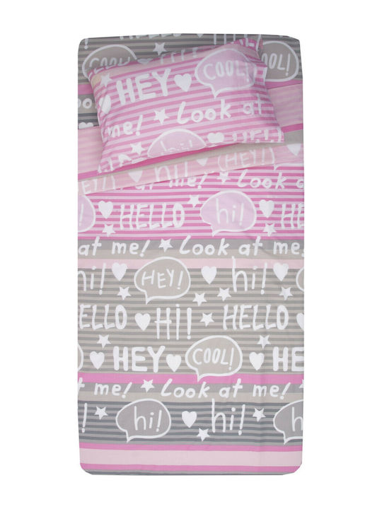 Viopros Cotton Baby Quilt Morgan 110x150cm Pink