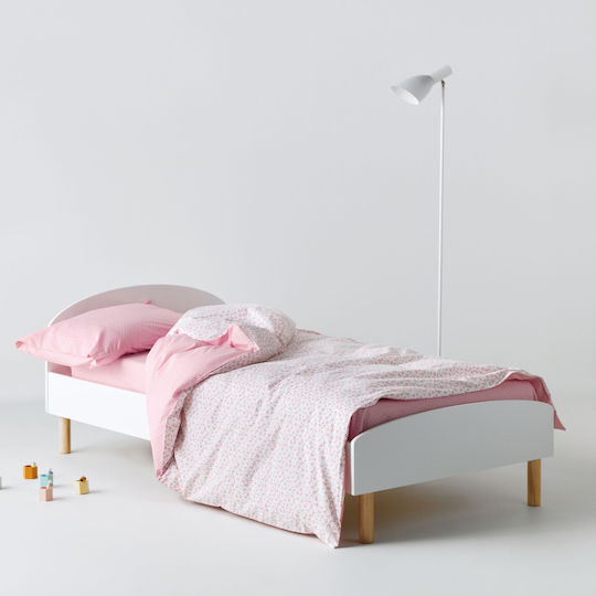 Kentia Single Set Cereza White Pink 160x245cm Kentia Single Set Cereza White Pink 160x245cm