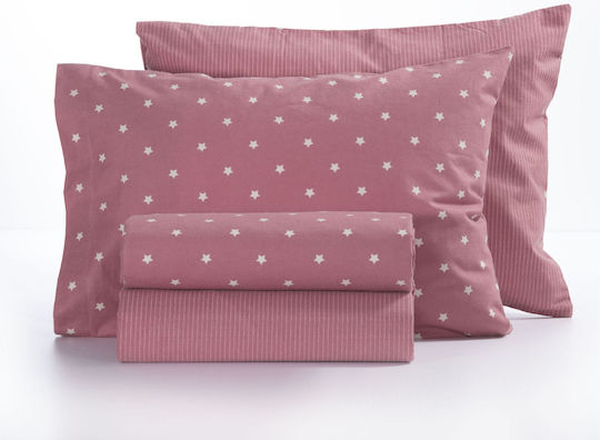 Nef-Nef Homeware Sheet Set Single Cotton Precious 260cm 3pcs Nef-Nef Homeware Sheet Set Single Cotton Precious 260cm 3pcs