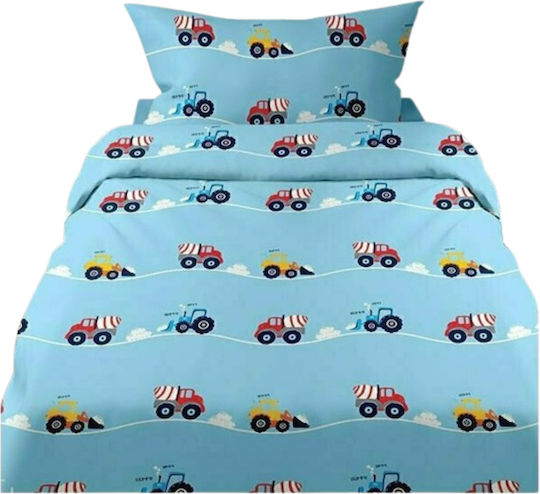 Sunshine Bettwäsche-Set Einzel Mit Gummizug Baumwolle Feelings 34 105x205cm 3Stück