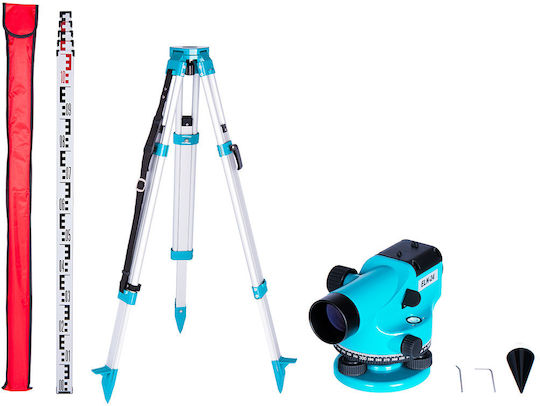 Geo Fennel Gmbh ELN24 Automatic Optical Level with Tripod & Rod 24x
