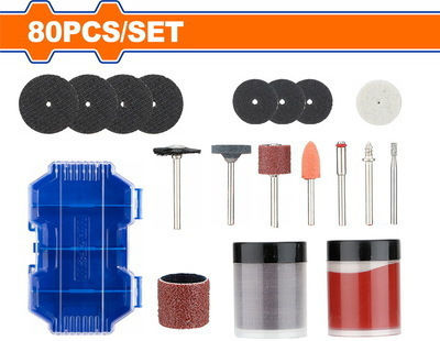 Wadfow Consumabile Pentru Multitool 80 Bucăți WRR7080