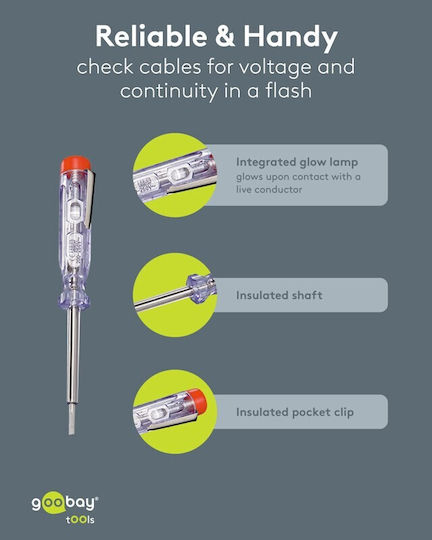 FixPoint Ανιχνευτής Τάσης mit Messbereich 200 - 220V
