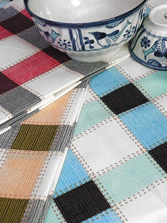 Sunshine Tablecloth 5452 Red 140x220cm