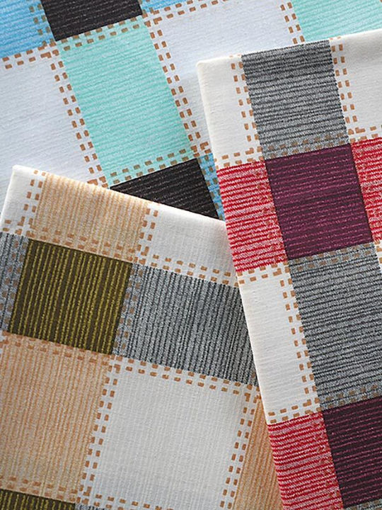 Sunshine Tablecloth 5452 Red 140x220cm