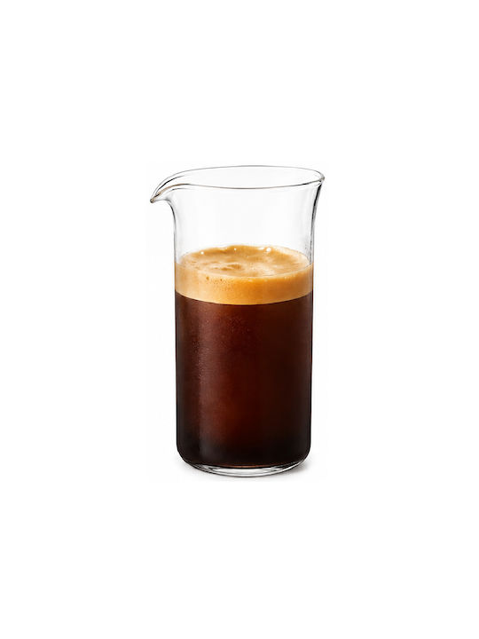 Homestyle Kaffe/Freddo Wasser Cocktail/Trinken Glas in Braun Farbe 350ml