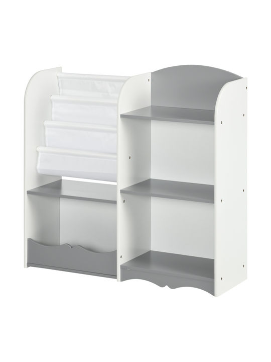 Bücherregal Boden Gray 85x26x84cm